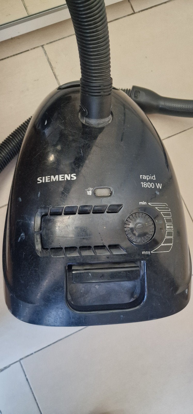 Siemens Rapid 1800W sledestofzuiger, Witgoed en Apparatuur, Stofzuigers, Stofzak, Siemens, Gebruikt, Ophalen of Verzenden