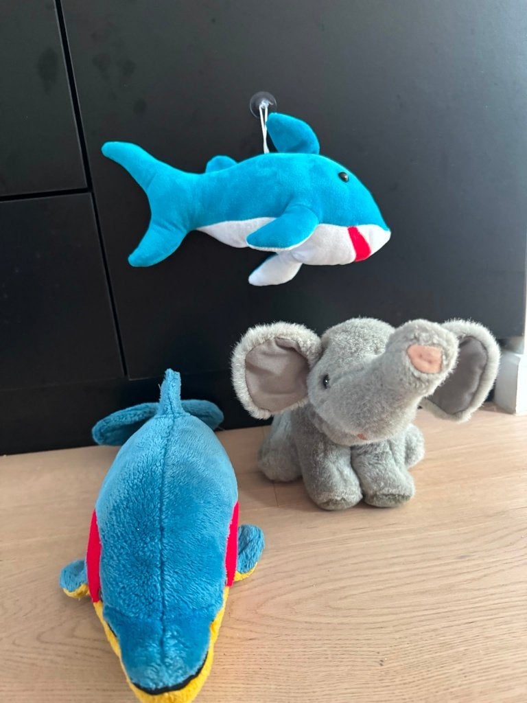 Knuffels, Ophalen, Gebruikt, Grijs, Olifant