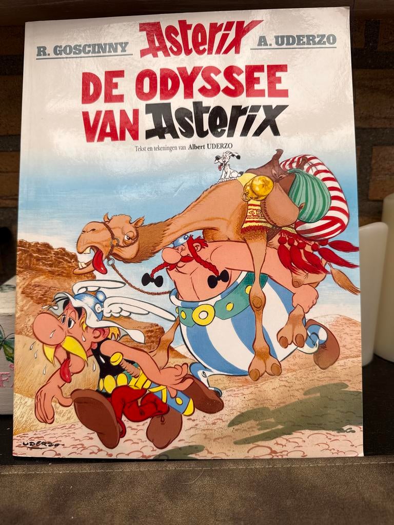 Asterix: De Odyssee van Asterix - Stripboek, Eén stripboek, Ophalen of Verzenden, Zo goed als nieuw