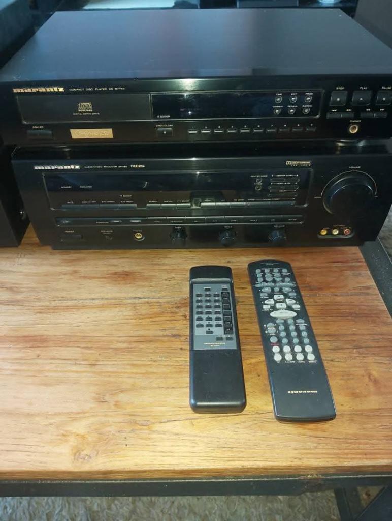 Marantz receiver en cd speler en 2 Yamaha receivers, Ophalen of Verzenden, Marantz
