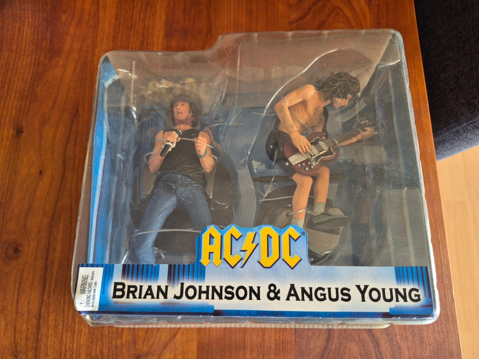 ACDC Poppetjes  Brian Johnson & Angus Young, Ophalen of Verzenden, Nieuw, Pop, Beeldje of Miniatuur