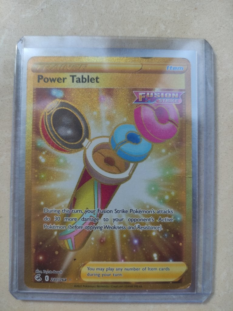 Pokemon trainer power tablet, Ophalen of Verzenden, Zo goed als nieuw, Losse kaart