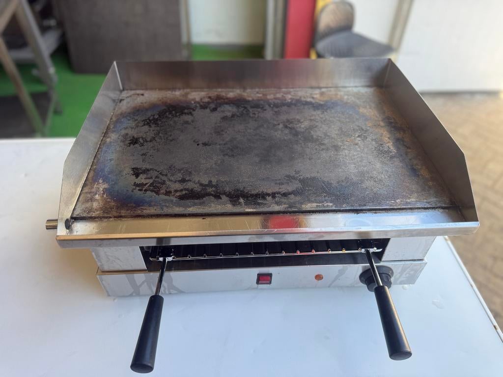Professionele elektrische grillplaat  ovenfunctie bakplaat, Witgoed en Apparatuur, Fornuizen, Ophalen, Gebruikt, Grill, Vrijstaand