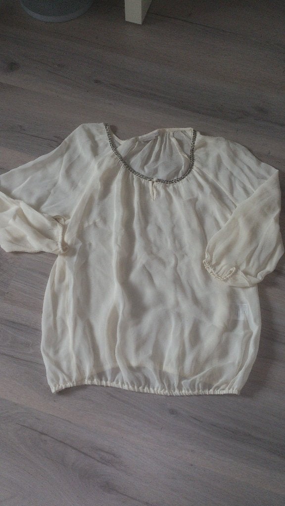 Nieuwe blouse van bonaparte maat XS, Beige, Nieuw, Ophalen of Verzenden, Maat 34 (XS) of kleiner