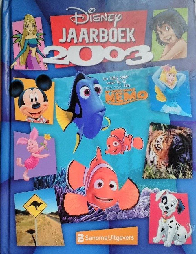 Boek - Disney Jaarboek 2003, Boeken, Tjibbe Veldkamp, Ophalen of Verzenden, Zo goed als nieuw, Sprookjes
