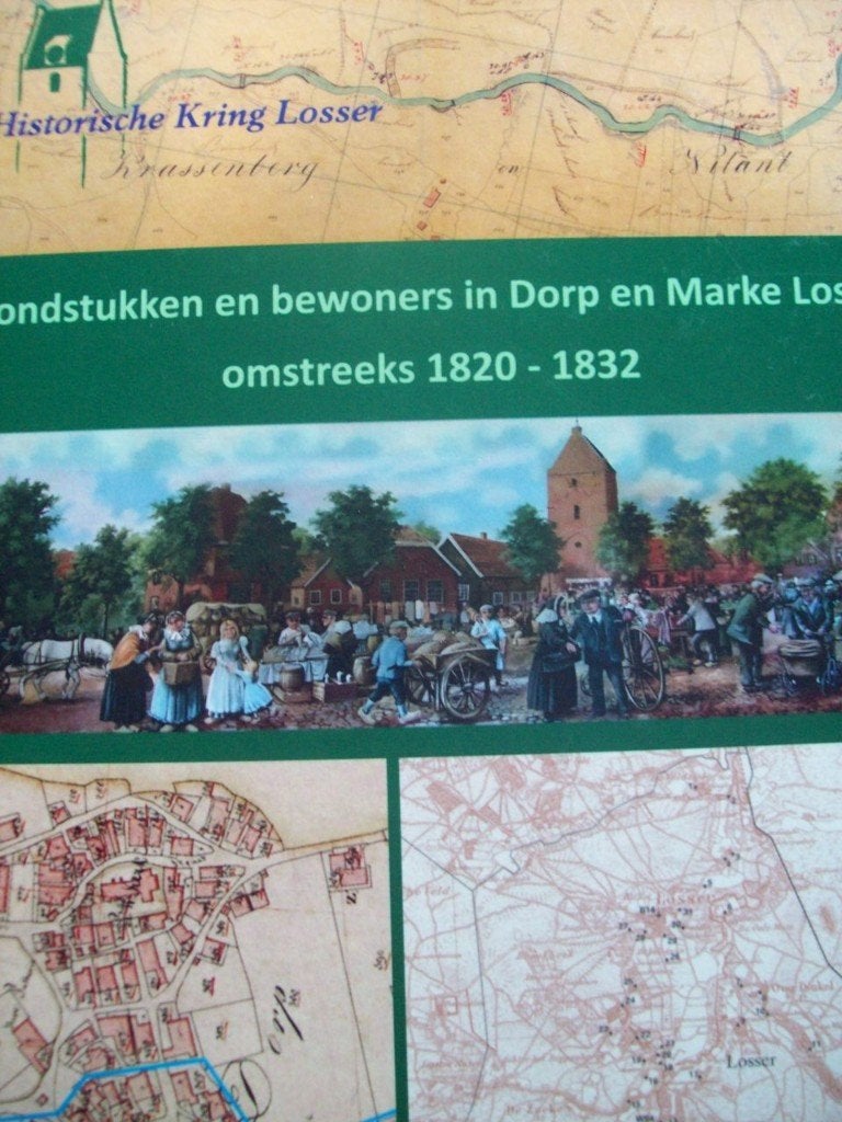Grondstukken en Bewoners in Dorp en Marke Losser 1820 - 1832, Boeken, Geschiedenis | Stad en Regio, 19e eeuw, Zo goed als nieuw