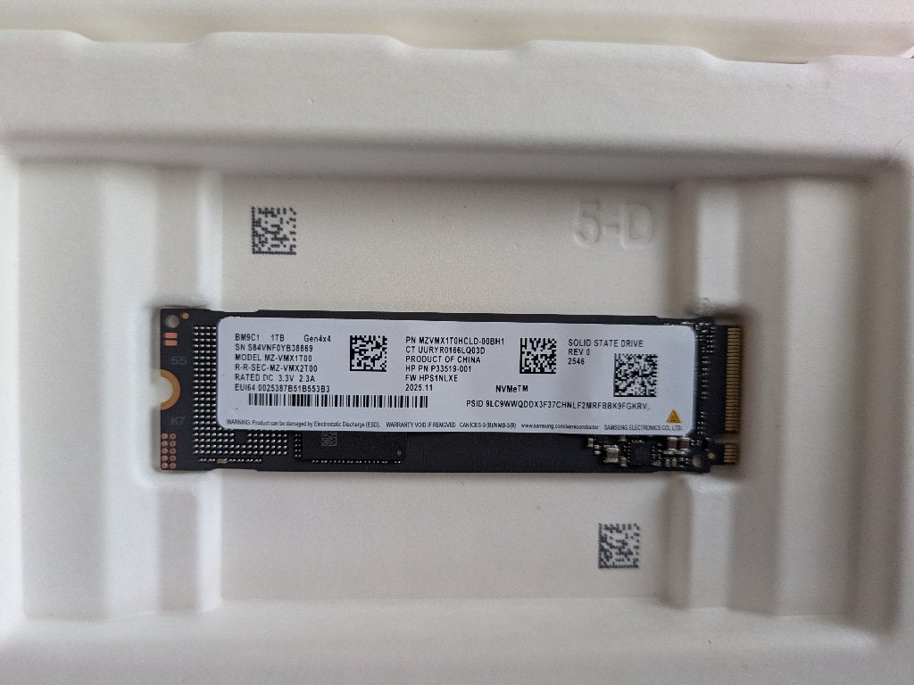 Samsung SSD BM9C1 1TB  (2x), Computers en Software, Harde schijven, Intern, SSD, Ophalen of Verzenden, Zo goed als nieuw