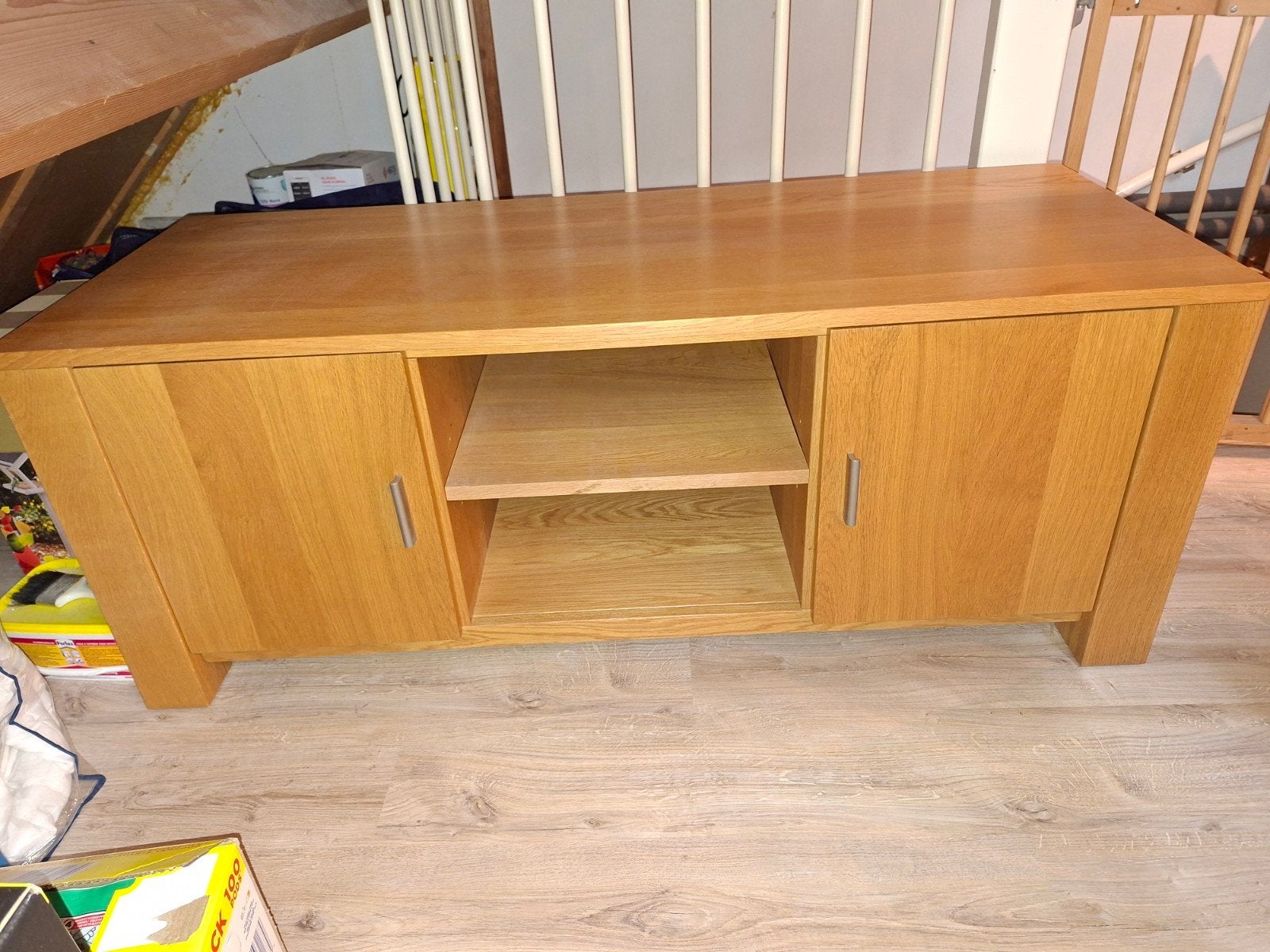 Mooi en functioneel TV meubel - 140x55x55,5cm, Ophalen