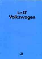 Volkswagen VW LT originele brochure/auto folder '79 '80 '90, Ophalen, Zo goed als nieuw, Volkswagen