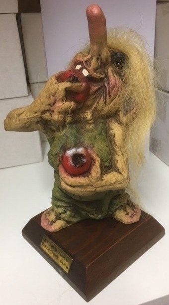 NyForm Trollen uit Noorwegen Troll with Apple (nieuw), Verzenden, Nieuw, Fantasy