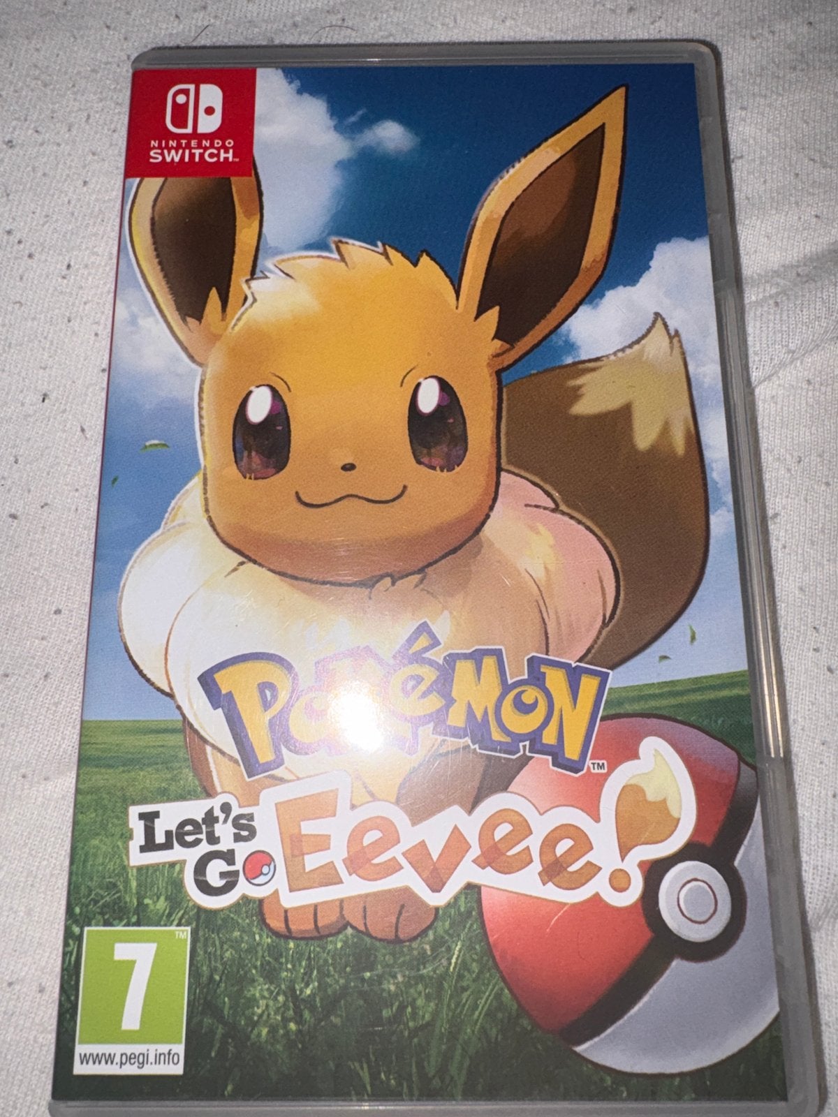 Pokemon lets go evee, nintendo switch, Spelcomputers en Games, Avontuur en Actie, 1 speler, Ophalen of Verzenden, Zo goed als nieuw