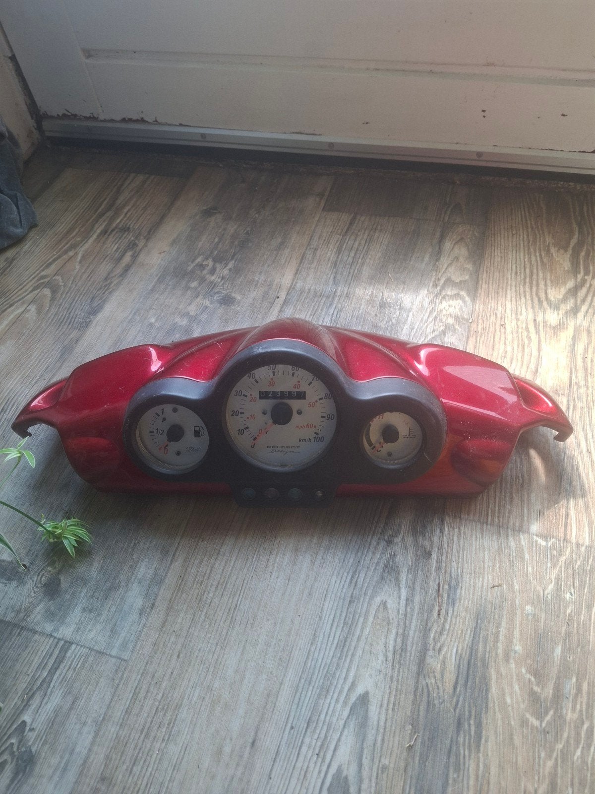 Peugeot Speedfight 2 Tellerunit Rood - Gebruikt, Ophalen of Verzenden, Gebruikt, Overige typen, Peugeot
