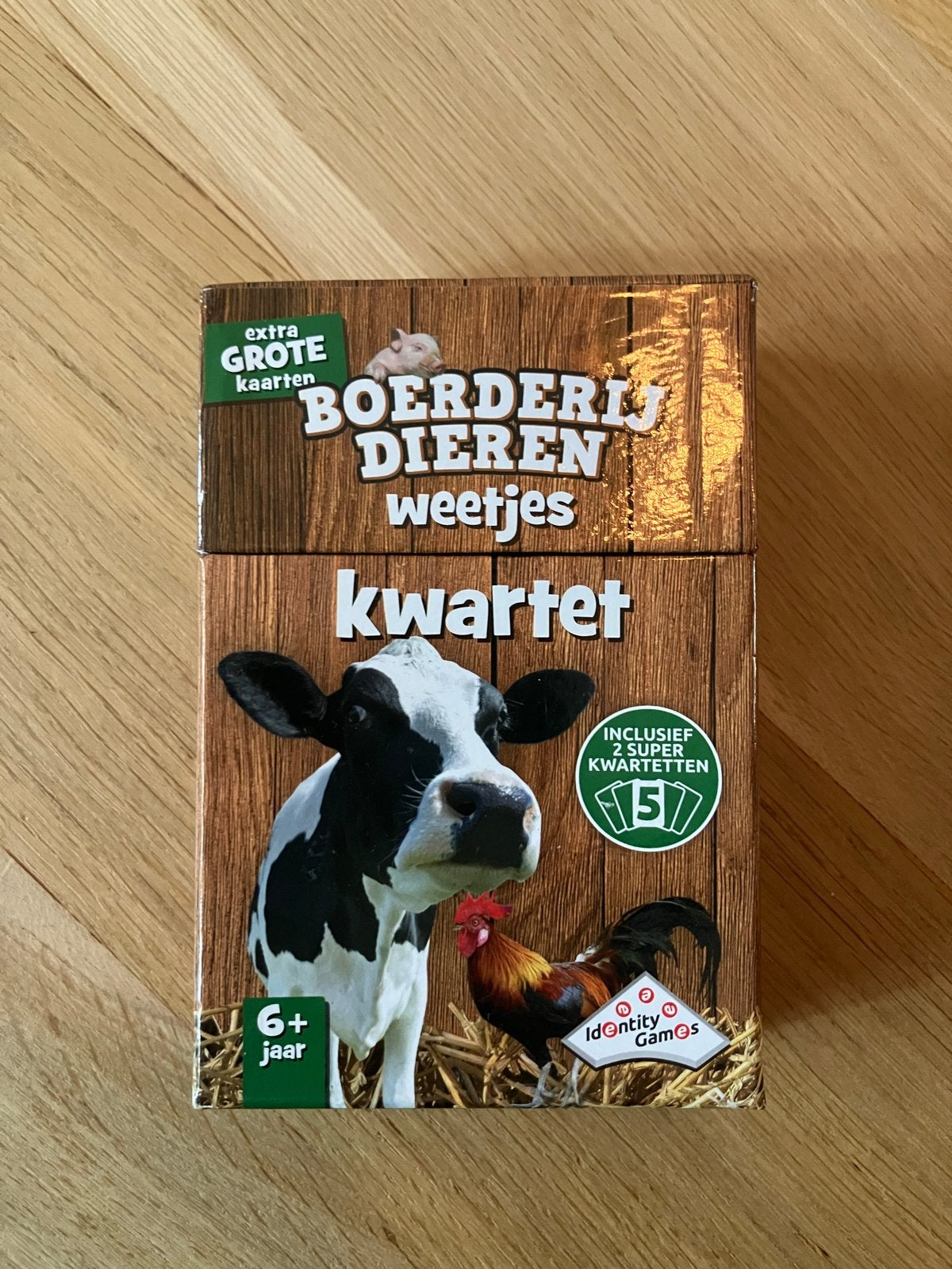 Kwartet Boerderijdieren - Zo goed als nieuw, complete set, Ophalen of Verzenden, Zo goed als nieuw