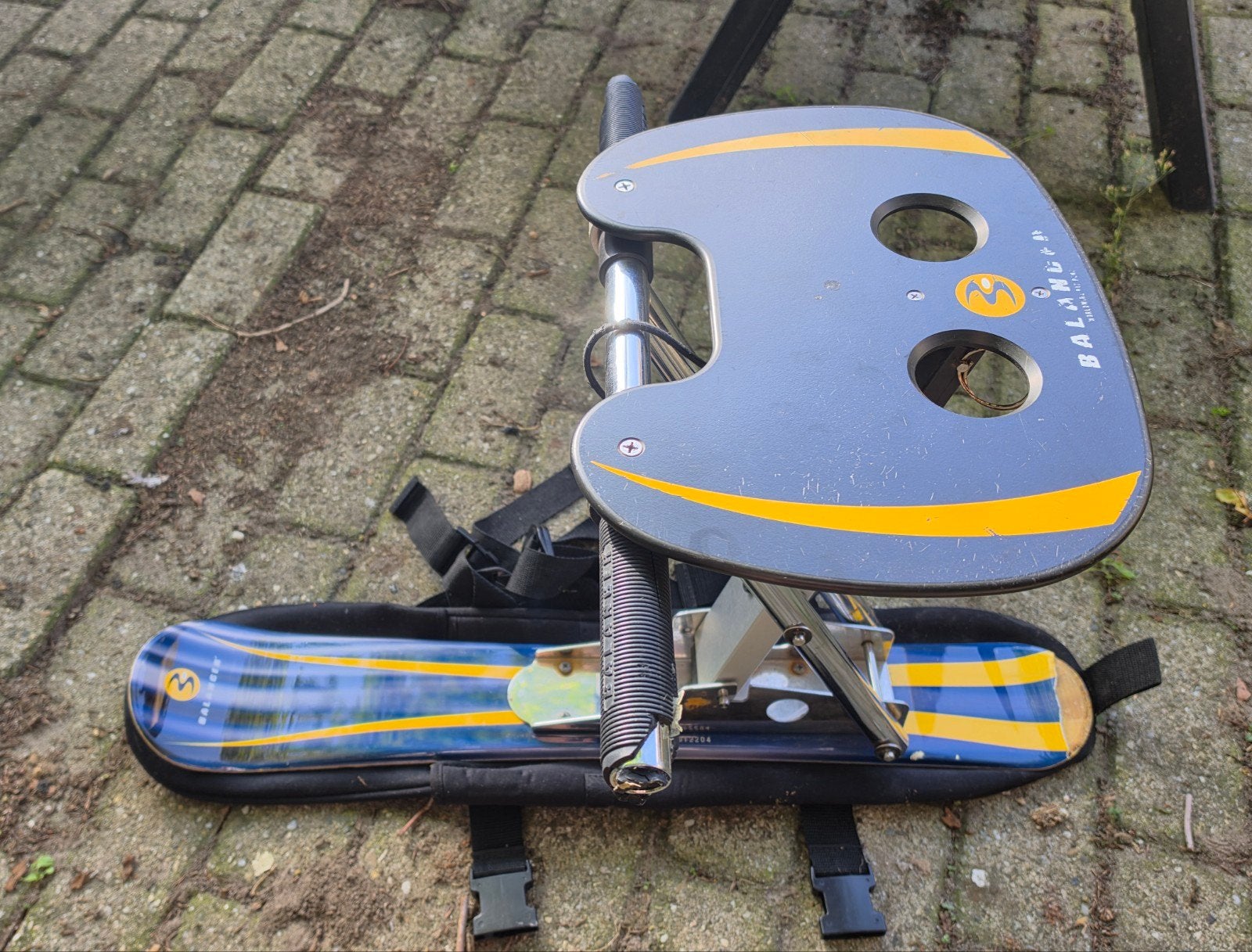 Balancer Snowboard met zitje - Uniek en Gebruikt, Ophalen of Verzenden, Gebruikt, Board