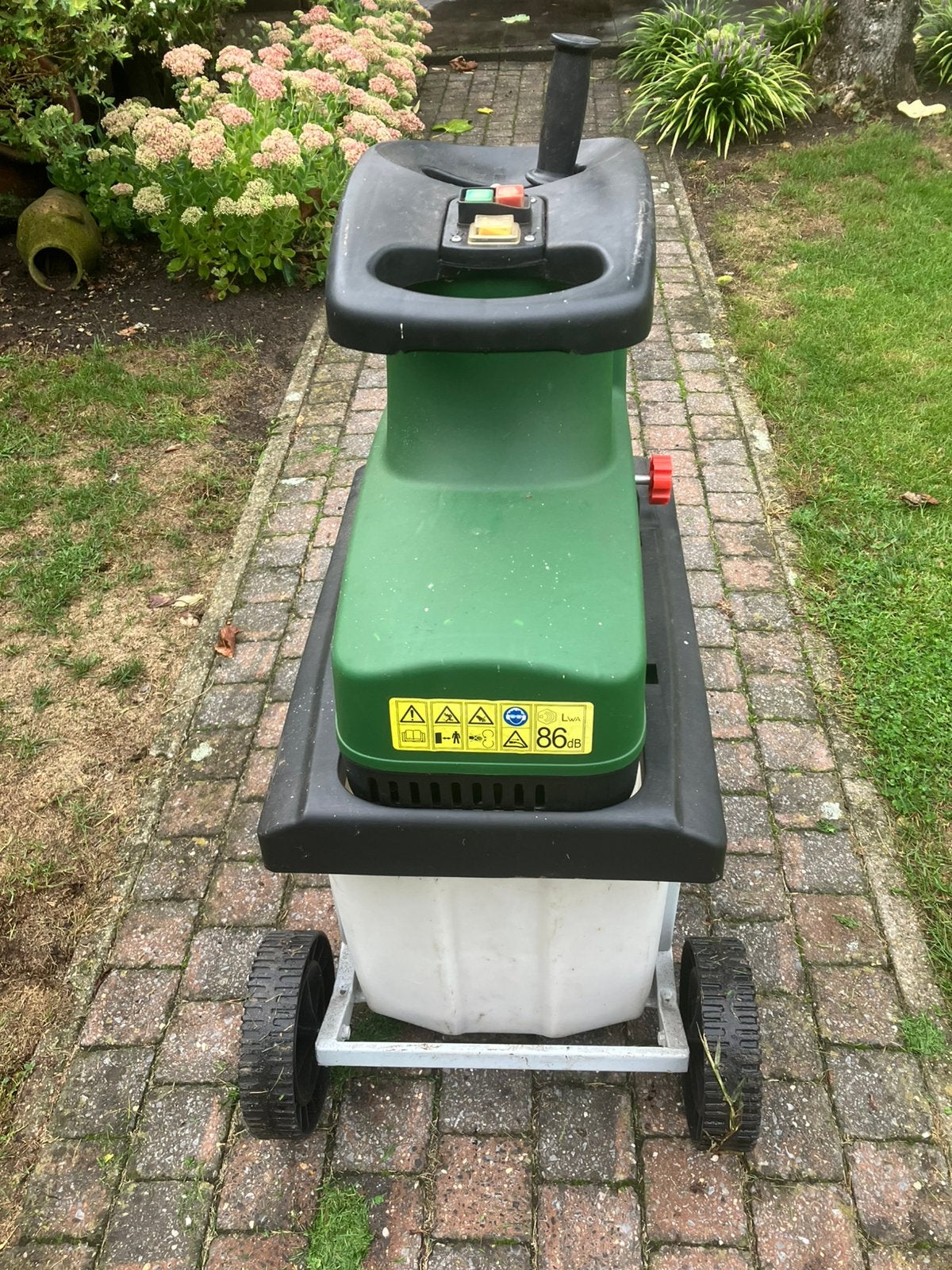 Elektrische Hakselaar Tuinversnipperaar, Ophalen, Gebruikt