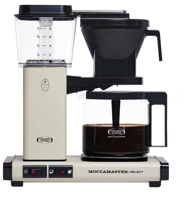 Moccamaster KBG Select - Filter Coffee Maker - Off-White, Witgoed en Apparatuur, Ophalen, Koffiemachine