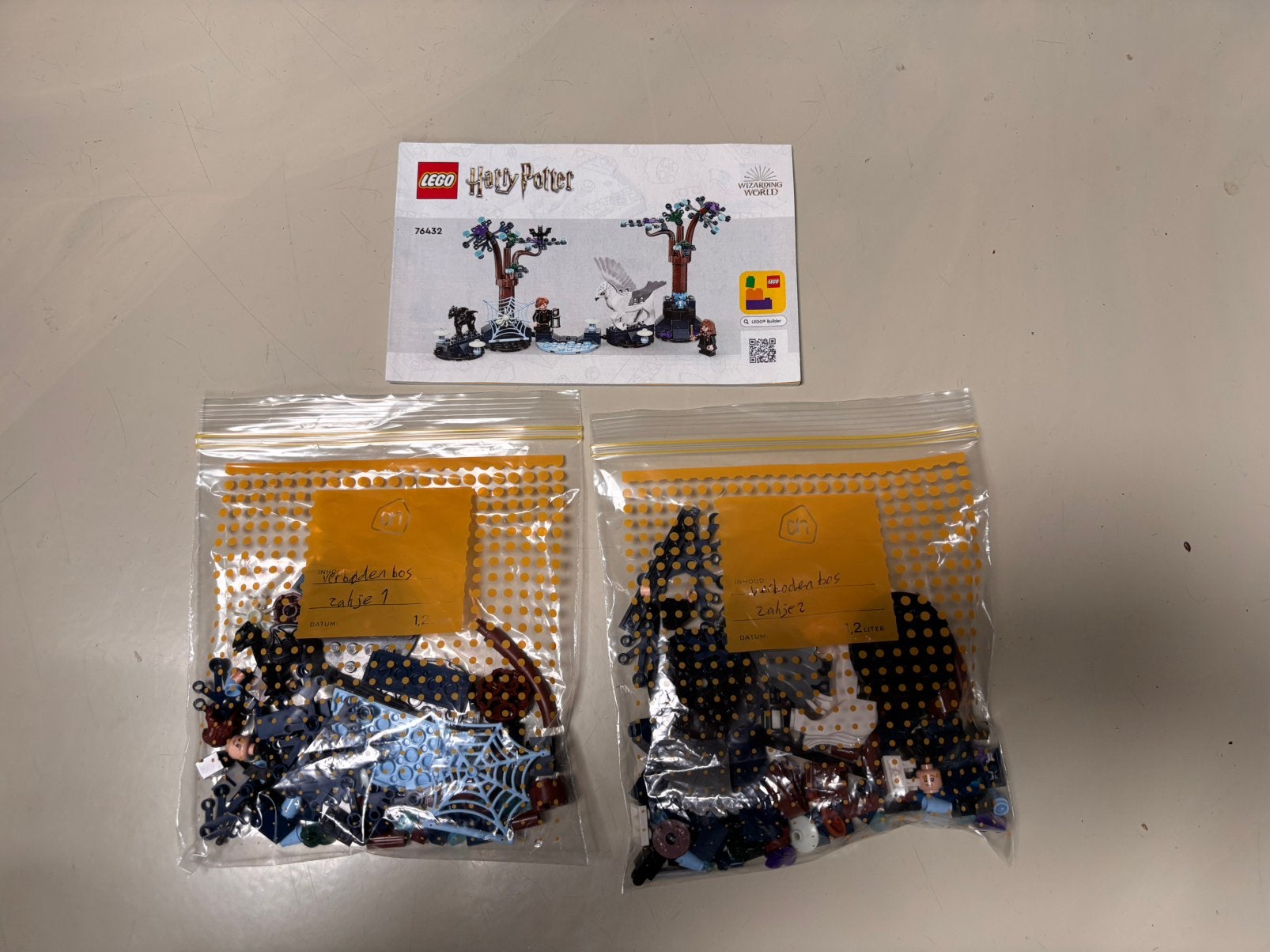 Lego Harry Potter Het Verboden Bos 76432, Ophalen of Verzenden, Zo goed als nieuw