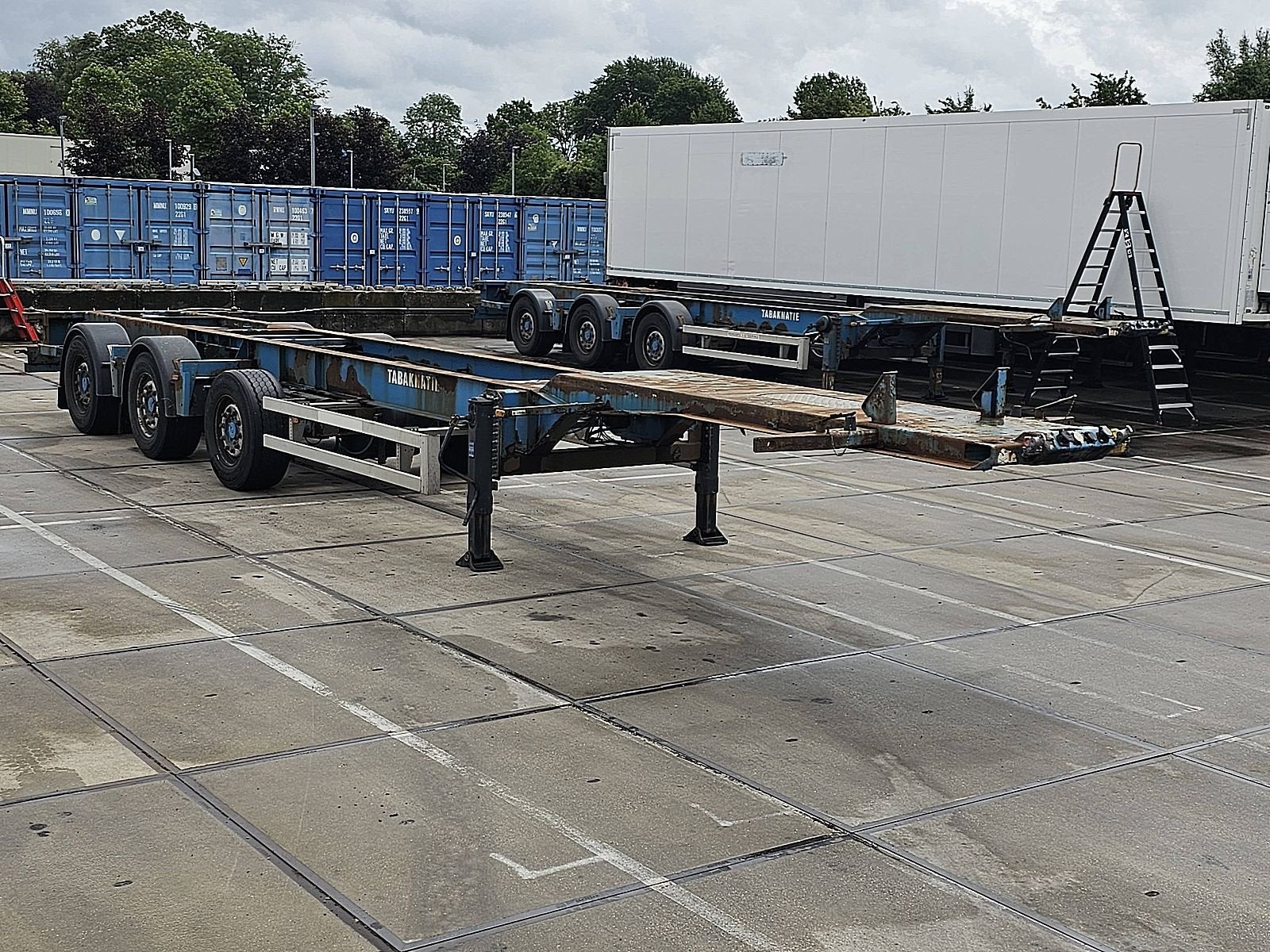 RENDERS CHASSIS PORTMASTER, Auto's, Vrachtwagens, Overige kleuren, Bedrijf, Aanhangers en Opleggers, Te koop