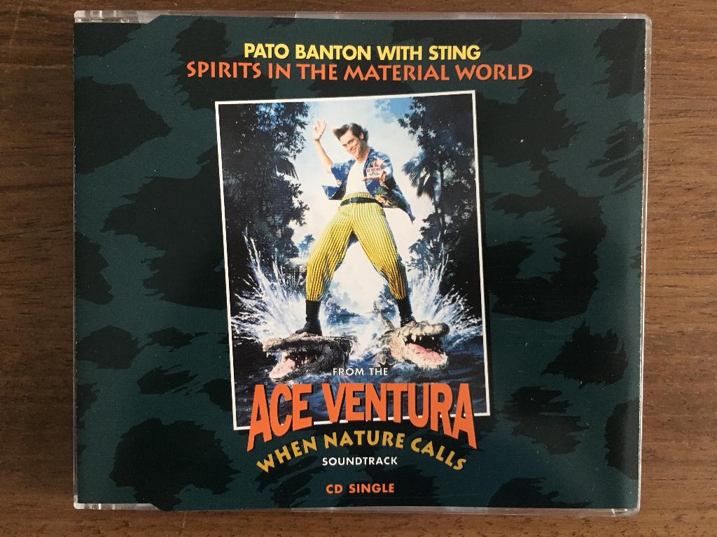Cd Single Pato Banton & Sting Spirits In The Material World, Gebruikt, Maxi-single, Ophalen of Verzenden, 1 single