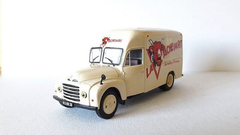 Citroën U 23 Gesloten bak La Vache qui rit IXO/Altaya 1:43, Ophalen of Verzenden, Nieuw, Bus of Vrachtwagen, Overige merken