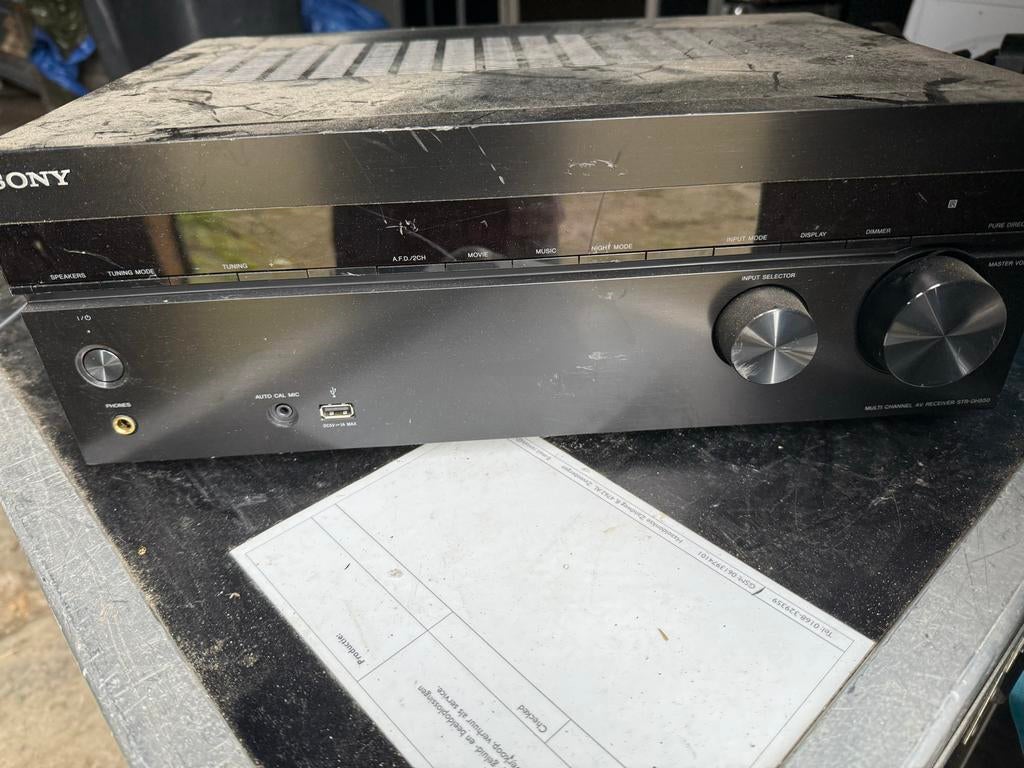 Sony STR-DH550 Multi Channel AV Receiver, Audio, Tv en Foto, Versterkers en Receivers, Ophalen, Gebruikt, Sony, 120 watt of meer