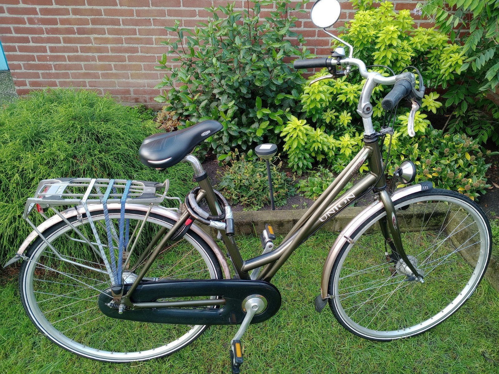 Union Tokapi Damesfiets 28 inch, Framemaat 53 cm, Gebruikt, Versnellingen, 50 tot 53 cm, Trommelrem