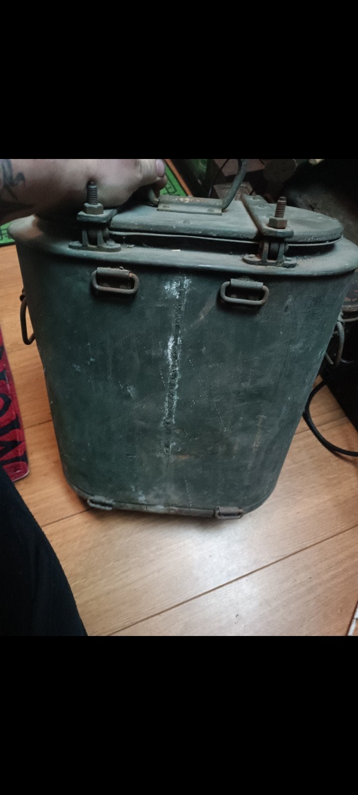 Vintage militaire veldkeuken of voedselcontainer, Ophalen of Verzenden