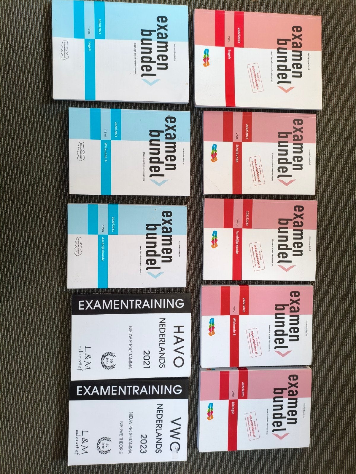 Examenbundels en Examentraining Boeken - Diverse Vakken, Ophalen, Nieuw, Examenbundel
