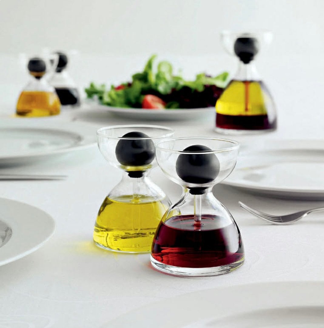 Olie en azijn stel van Deense design merk Menu., Huis en Inrichting, Glas of Glazen, Overige merken, Verzenden, Overige stijlen
