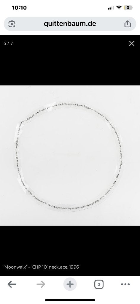 Moonwalk Chi Ha Paura, Sieraden, Tassen en Uiterlijk, Ophalen of Verzenden, Nieuw, Overige kleuren, Kunststof
