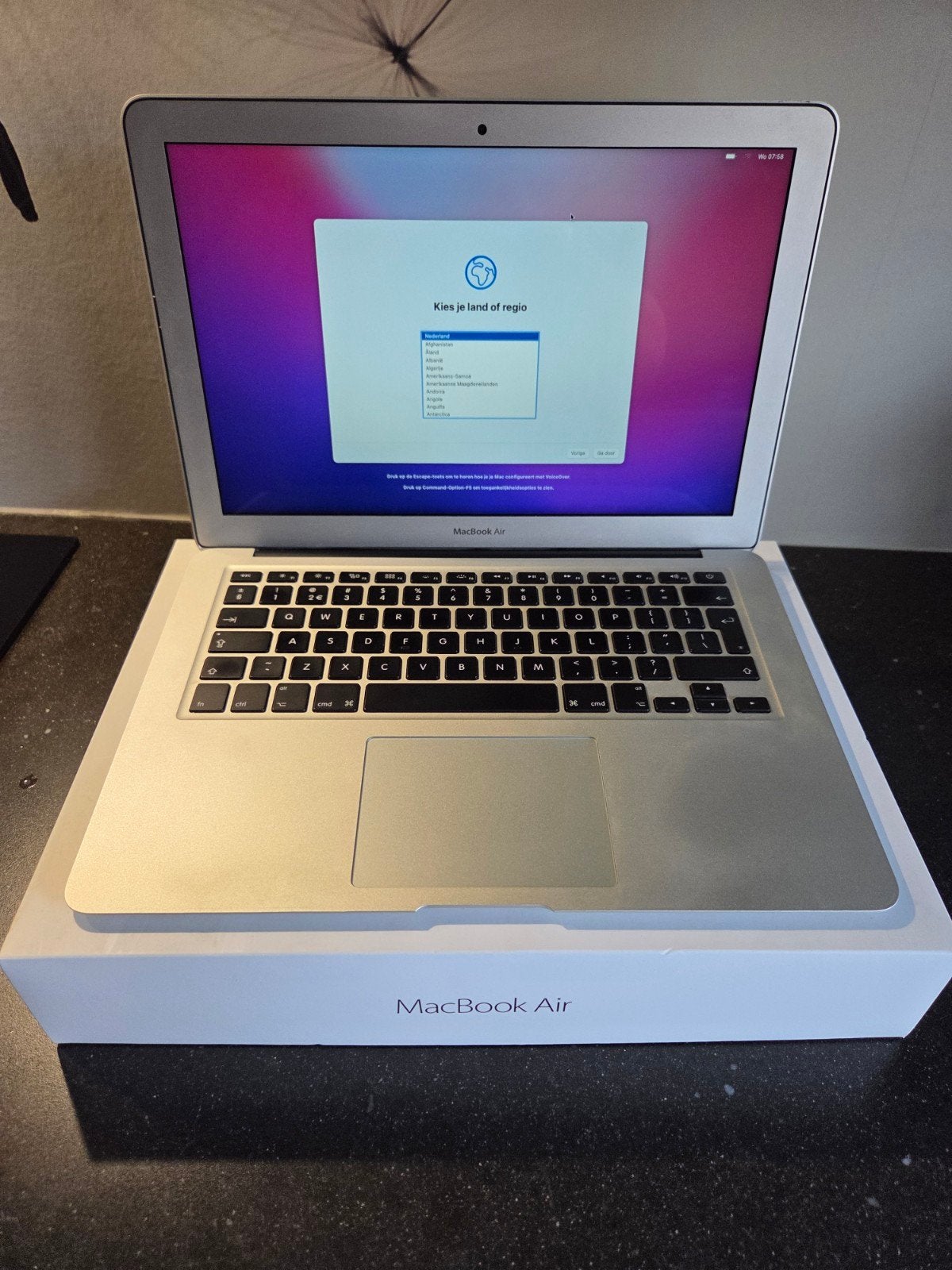 Macbook air 2017, 13 inch, Computers en Software, Apple Macbooks, 13 inch, Minder dan 2 Ghz, Ophalen of Verzenden, Zo goed als nieuw