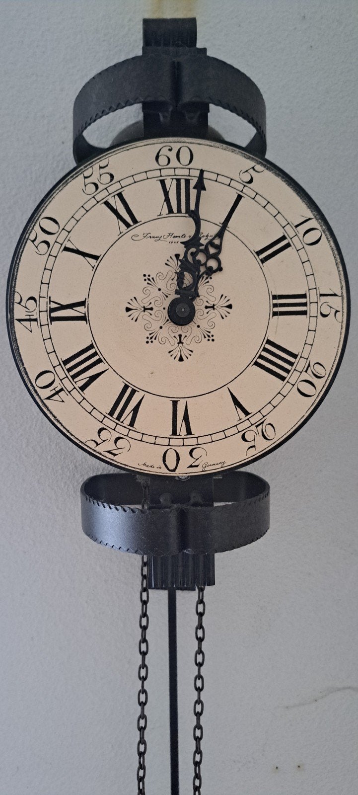 Prachtige Franz Hermle Skelet Klok - Mechanisch Uurwerk, Antiek en Kunst, Antiek | Klokken, Ophalen