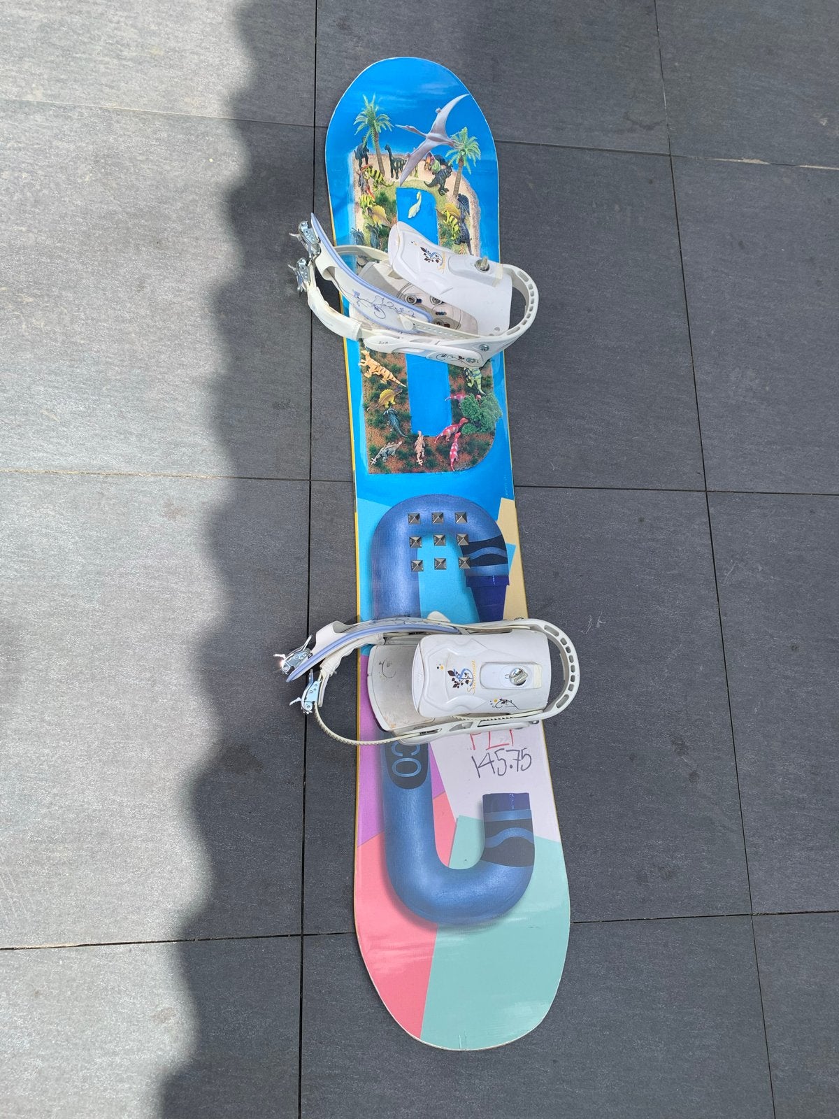 DC Snowboard 145 met Salomon bindingen, Ophalen, Gebruikt, Overige typen
