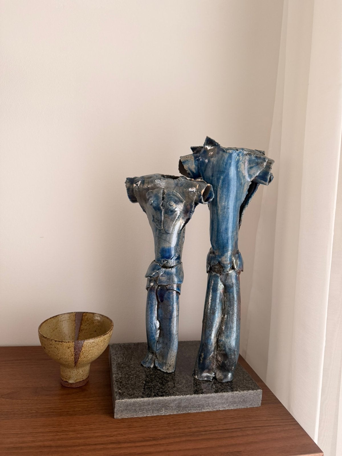 Unieke keramisch beeld 43cm hoog, Ophalen