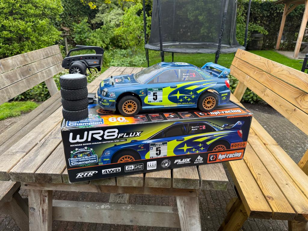 HPI Racing WR8 Flux Subaru Impreza RC Rally Auto, Hobby en Vrije tijd, Modelbouw | Radiografisch | Auto's, Elektro, Ophalen of Verzenden