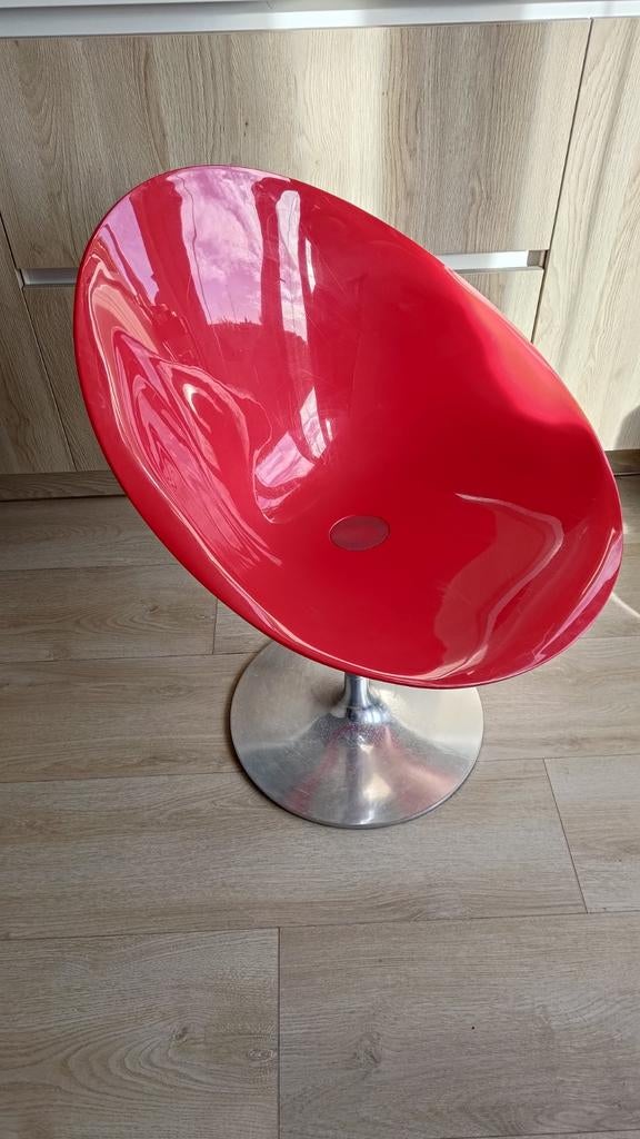 Kartell Eros Stoel Philippe Starck - Lichte gebruikssporen, Ophalen, Gebruikt, Eén, Metaal