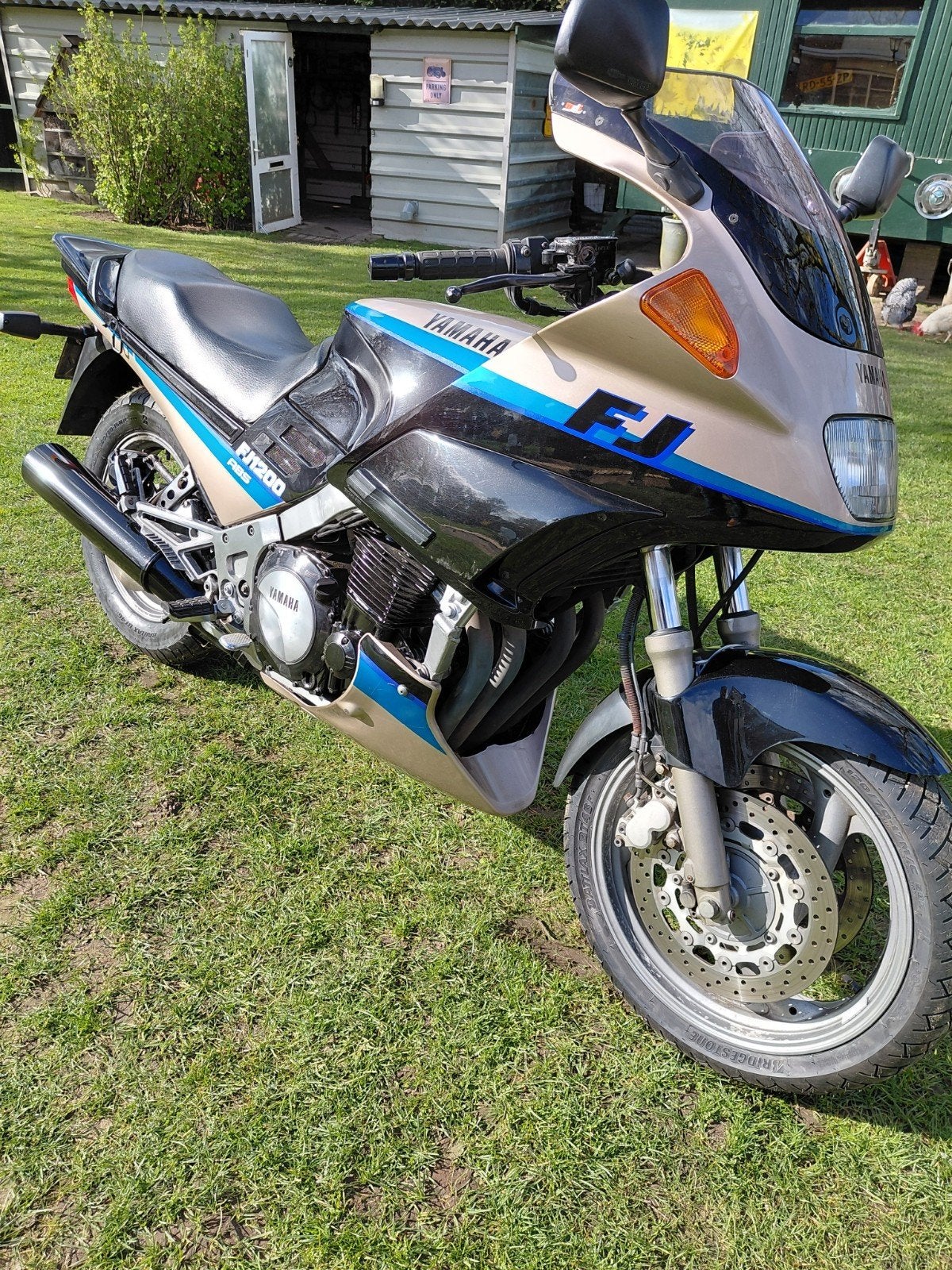 Yamaha fj 1200, Ophalen, Gebruikt