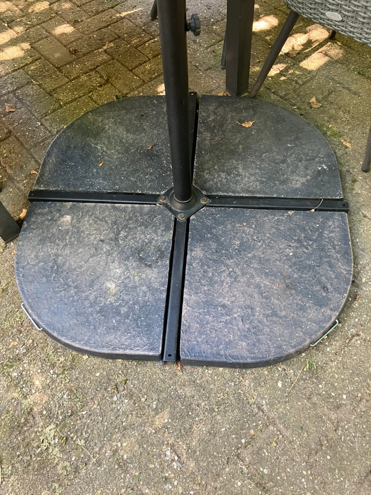 Parasolvoet, Ophalen, Zo goed als nieuw, Minder dan 1 meter, Parasolvoet