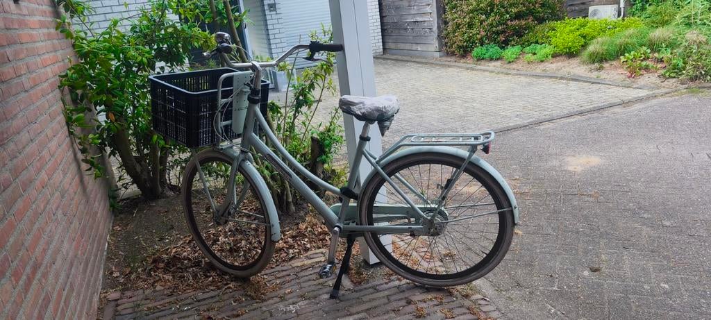 Stapfiets, Fietsen en Brommers, Fietsen | Dames | Damesfietsen, Terugtraprem, Ophalen, Overige merken, 53 tot 56 cm