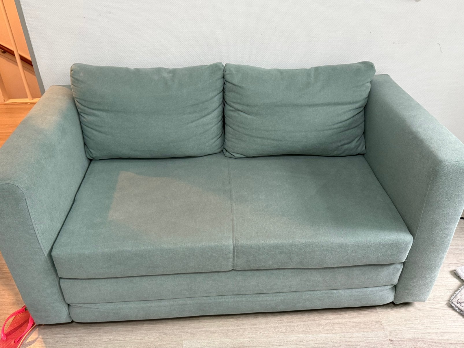 Slaapbank Sirena - mint, Ophalen, Gebruikt, 70 cm of minder, 190 cm of minder