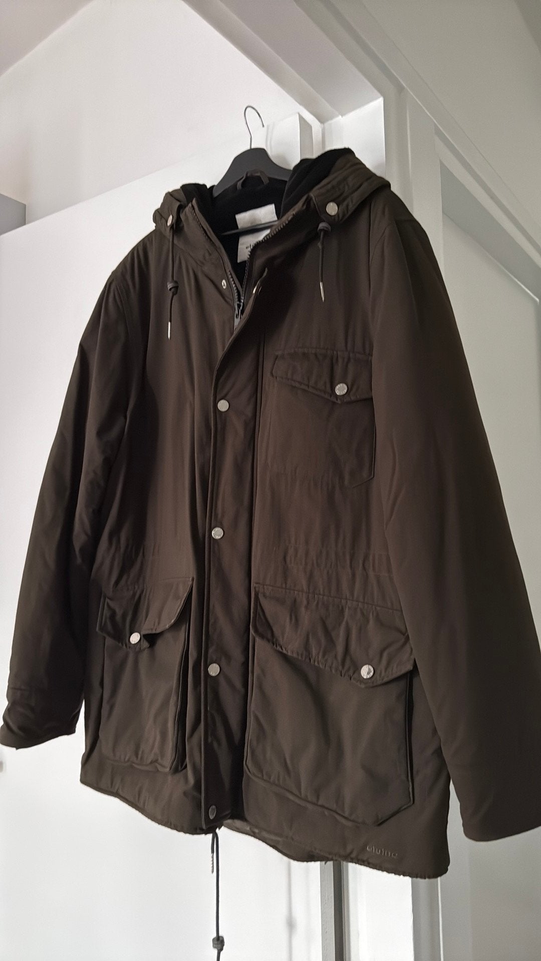 Elvine winterjas XL, Ophalen of Verzenden, Gedragen, Maat 56/58 (XL), Bruin