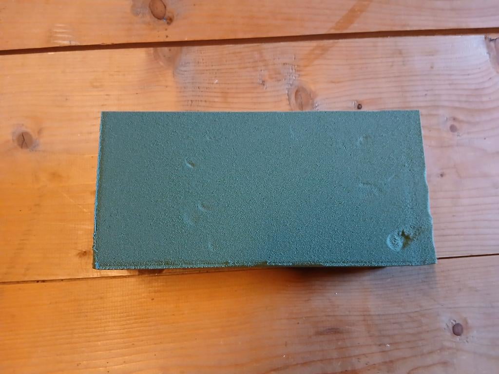 22 Rechthoekige blokken steekschuim/oase voor bloemstukjes, Hobby en Vrije tijd, Groen, Nieuw, Kunststof, Overige merken