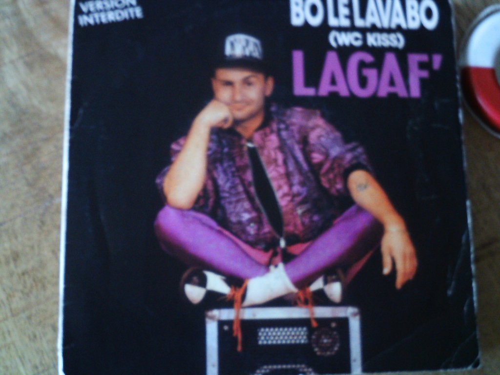 lagaf' - bl le lavabo --wc kiss-- 2jun, 1990 - 1999, 7 inch, Single, Ophalen of Verzenden