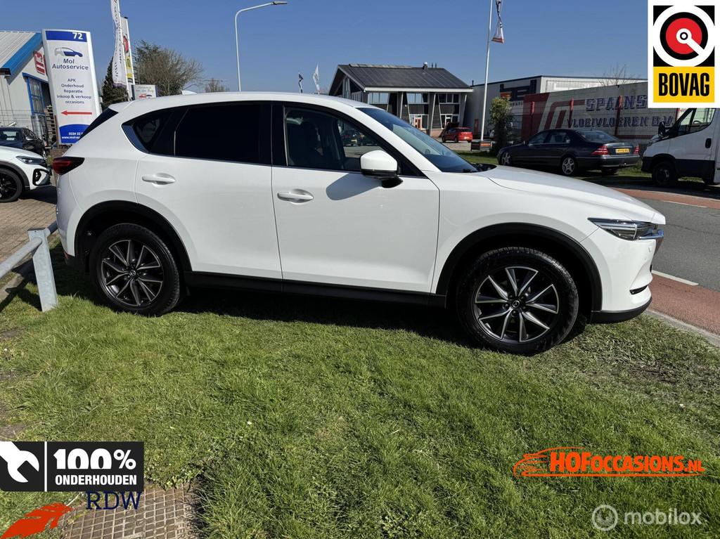 Mazda CX-5 2.0 SkyActiv-G 165pk 19'' LMV/TREKHAAK/360 CAMERA, Voorwielaandrijving, 1998 cc, Stof, Zwart