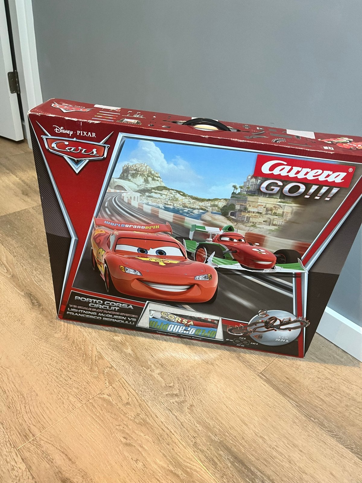 Carrera GO!!! Disney Pixar Cars Racebaan Set, Ophalen, Racebaan, Carrera, Zo goed als nieuw