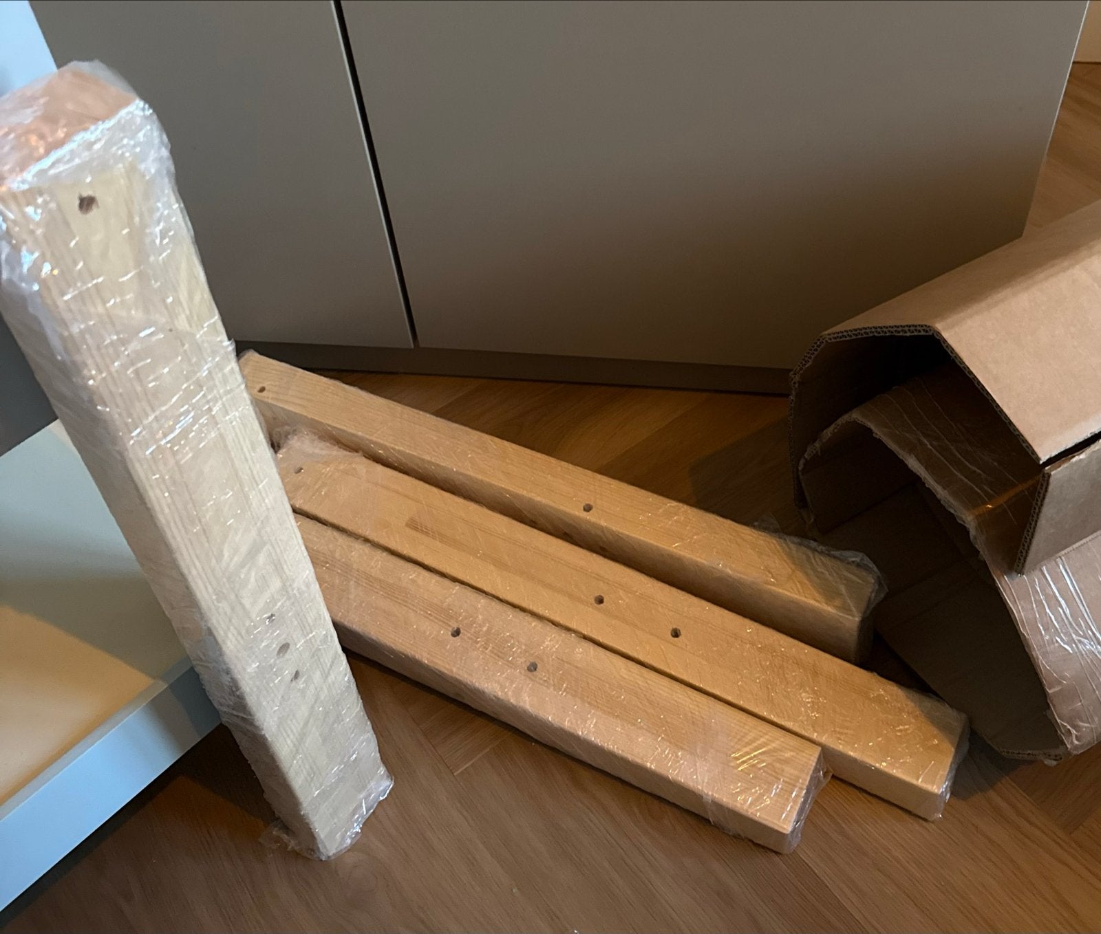 Petit Puk poten bed TED (20 cm hoogte) - NIEUW *MOET WEG*, Ophalen, 90 cm, Nieuw, 200 cm