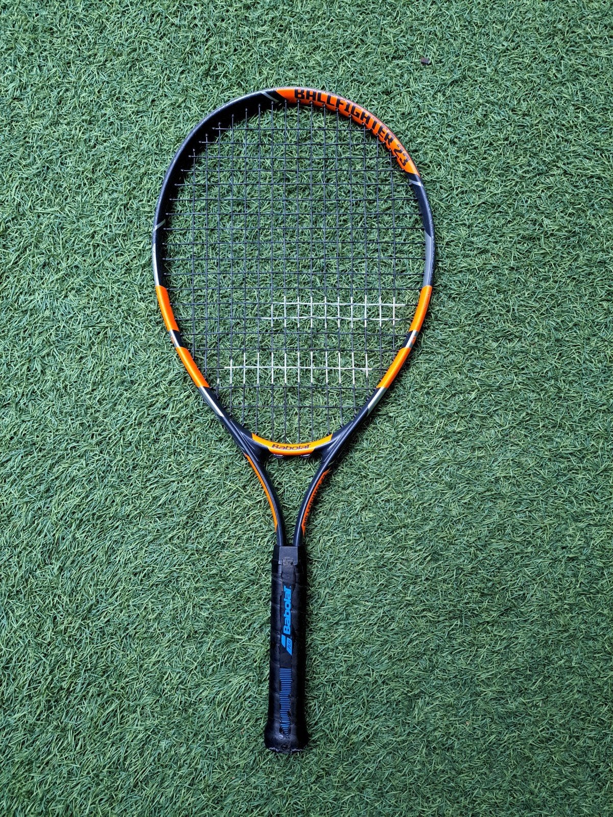 Babolat Ballfighter junior 23" tennisracket oranje-zwart, Ophalen of Verzenden, Gebruikt, Racket, Babolat