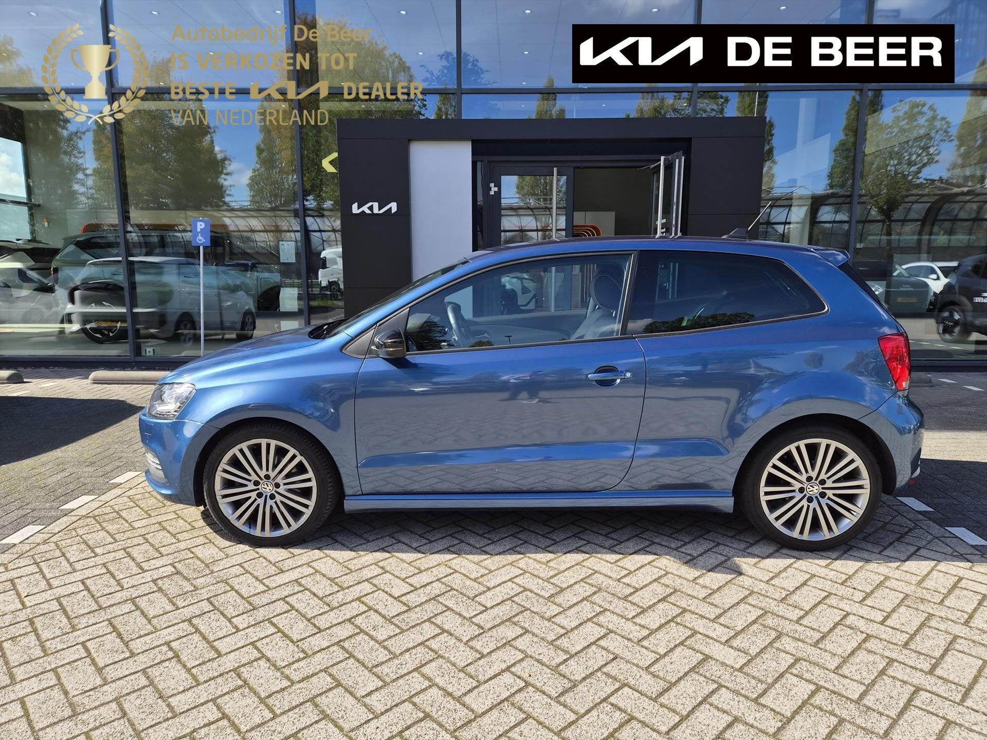 VOLKSWAGEN Polo 1.4 TSI 140PK 3D 7-DSG Blue GT, Automaat, Stof, Gebruikt, 4 cilinders