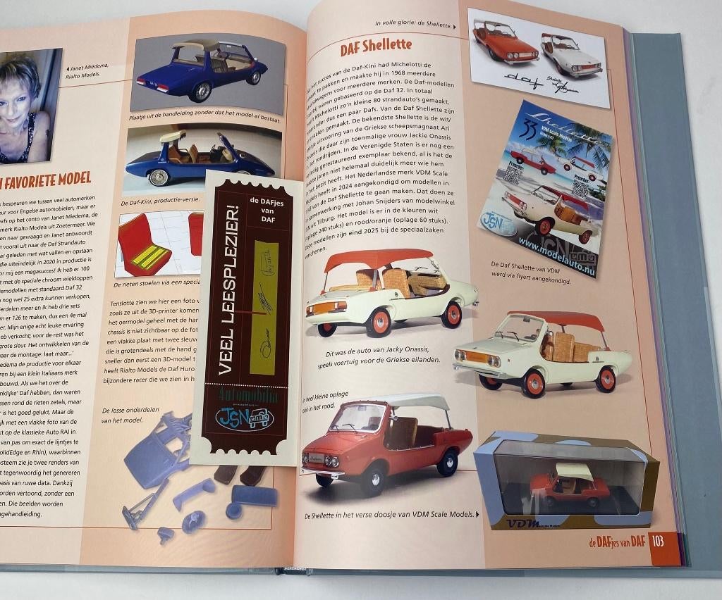 JSN Boek de DAFjes van DAF - Modelauto's en Meer, Nieuw, Diverse auteurs, Ophalen of Verzenden, Overige onderwerpen