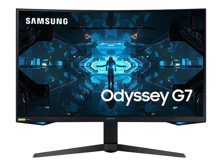 Samsung Odyssey G7 32 inch Curved Gaming Monitor C32G75TQSN, Computers en Software, Monitoren, Curved, VA, Minder dan 1 ms, Zo goed als nieuw
